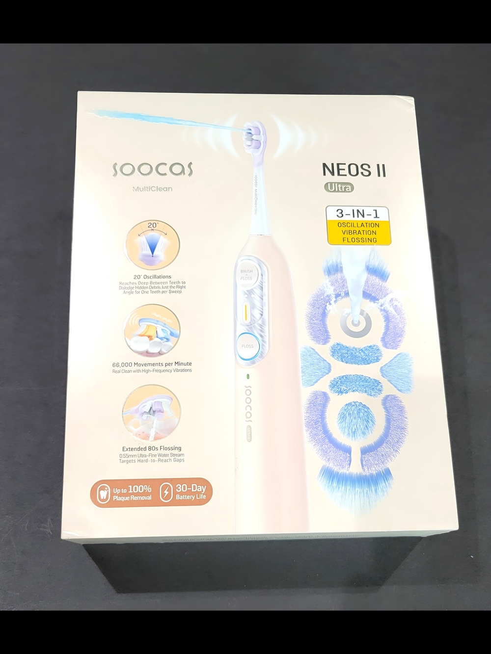 SOOCAS NEOS II Ultra Electric Toothbrush & Flosser